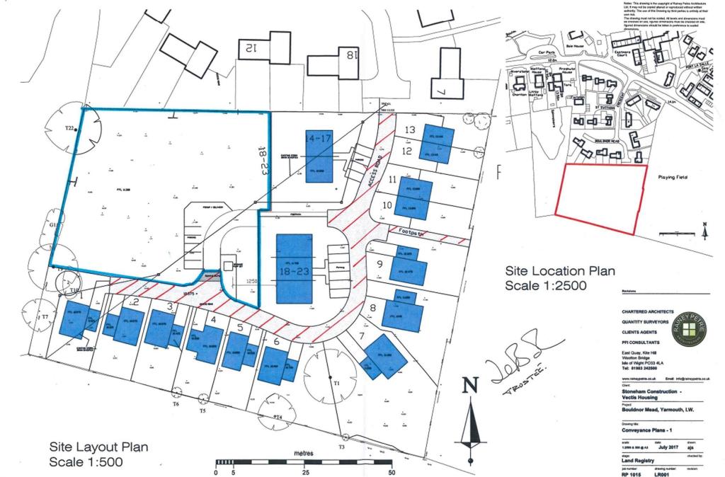 Land for sale in Bouldnor Mead, Bouldnor, Yarmouth, Isle of Wight, PO41