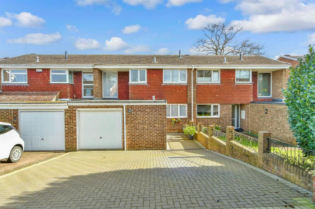 3 bedroom terraced house for sale in Tyler Drive, Rainham, Gillingham, Kent, ME8