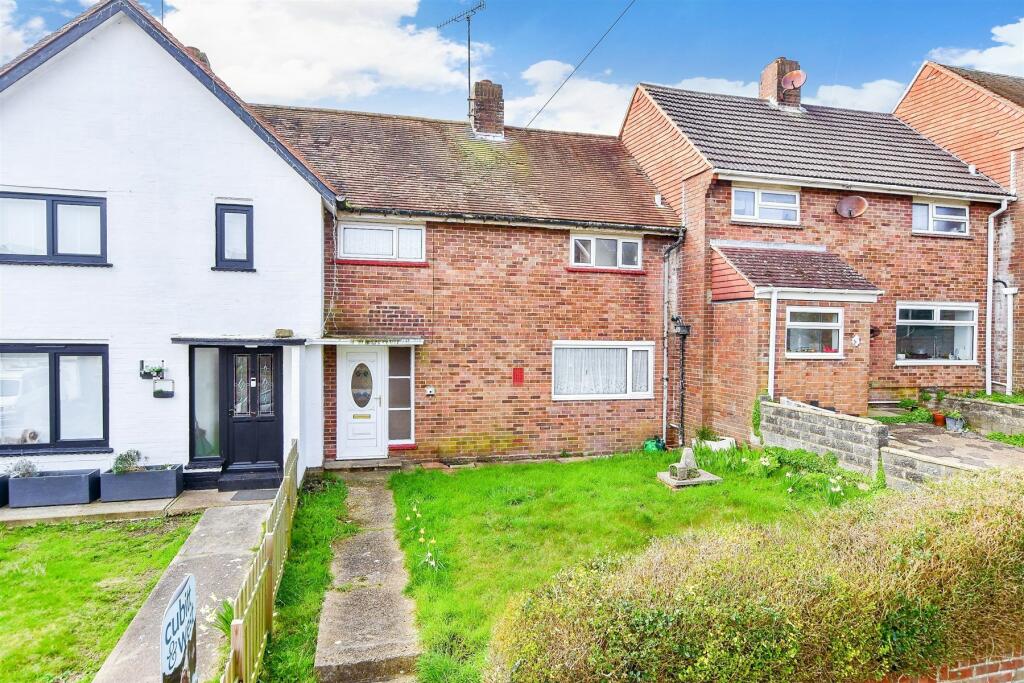 2 bedroom terraced house for sale in Foxdown Road, Woodingdean, Brighton, East Sussex, BN2