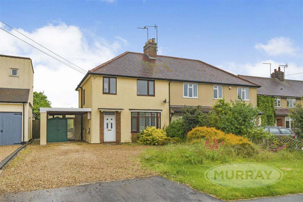 3 bedroom semidetached house for sale in Empingham Road, Stamford, PE9