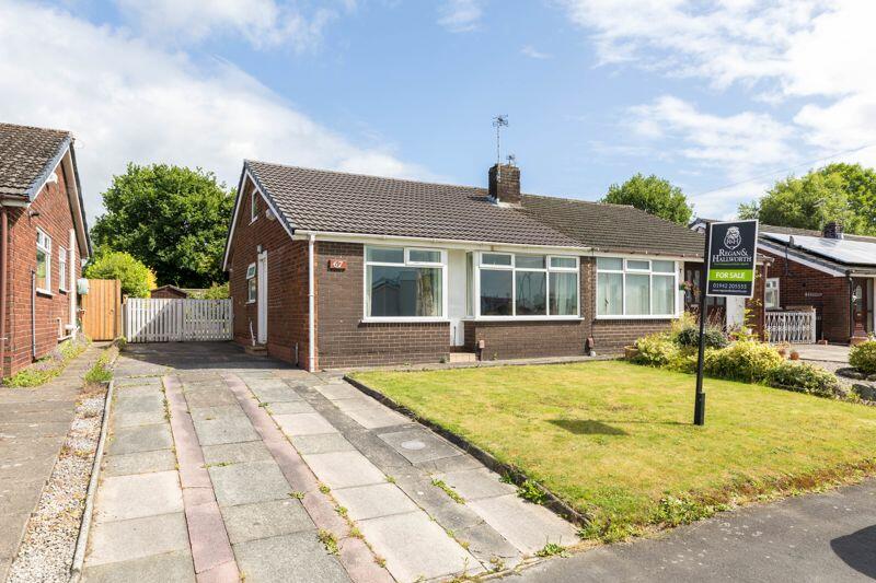 2 bedroom semidetached bungalow for sale in The Oval, Shevington, WN6
