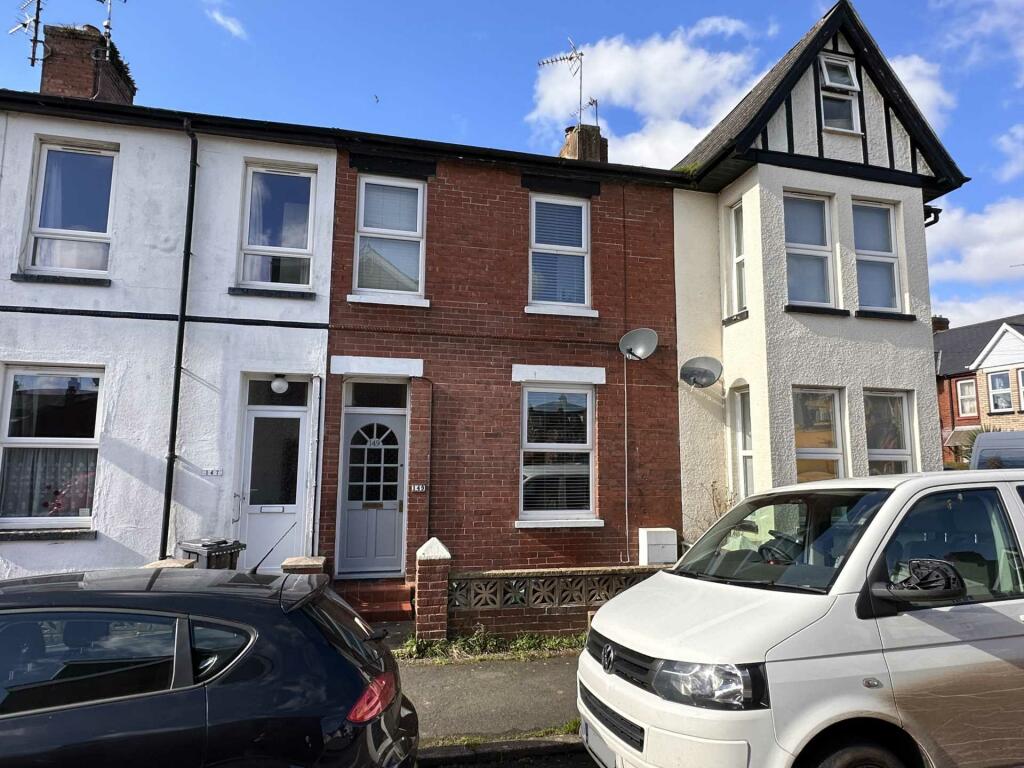 3 bedroom terraced house for sale in Egremont Road, Exmouth, EX8
