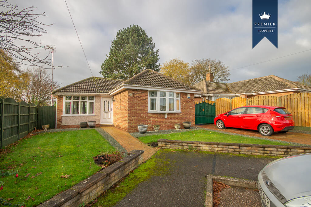 2 bedroom detached bungalow for sale in Nelson Close, Mickleover, DE3