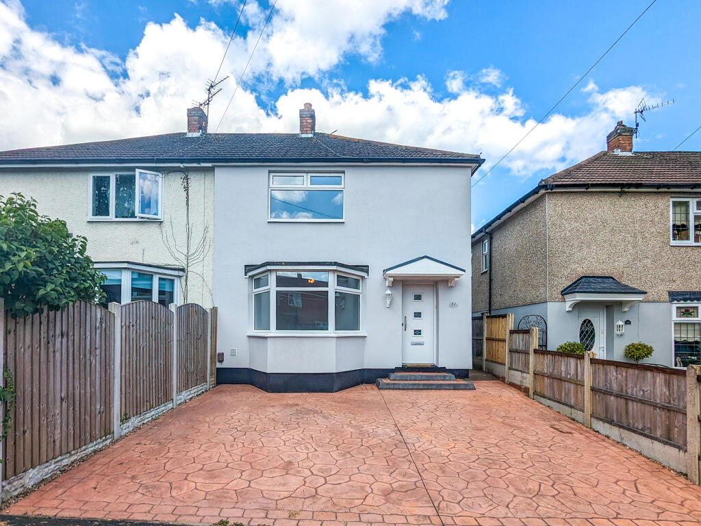 2 bedroom semidetached house for sale in Birdcage Walk, Mackworth, DE22