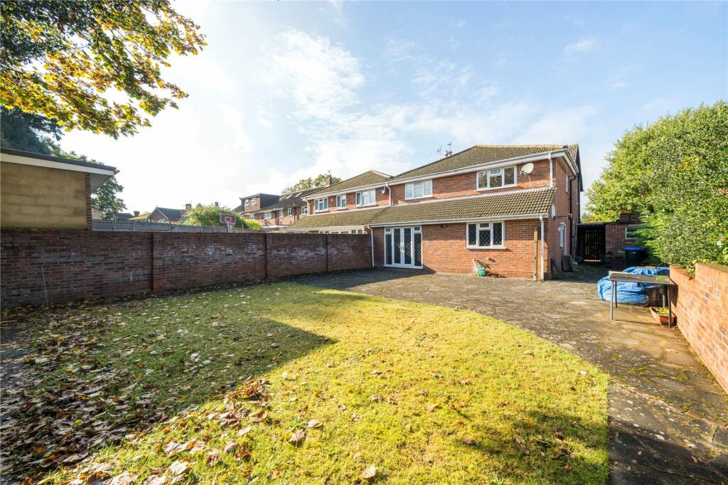 5 bedroom semi-detached house for sale in Beaufort Road, Woking, Surrey ...