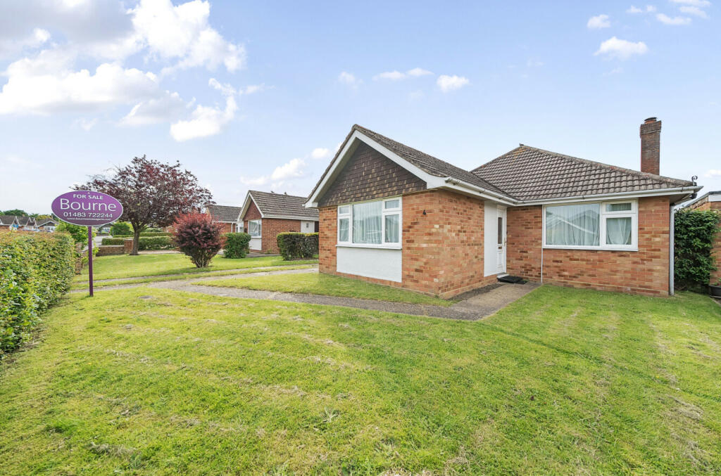 3 bedroom bungalow for sale in Hawthorn Way, Bisley, Woking, Surrey, GU24