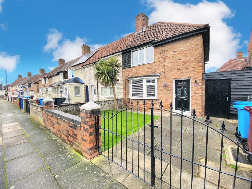 3 bedroom end of terrace house for sale in Barford Road, Huyton