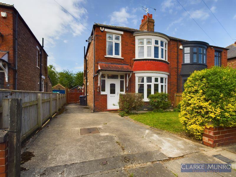3 bedroom semidetached house for sale in Clepstone Avenue, Linthorpe, Middlesbrough, TS5