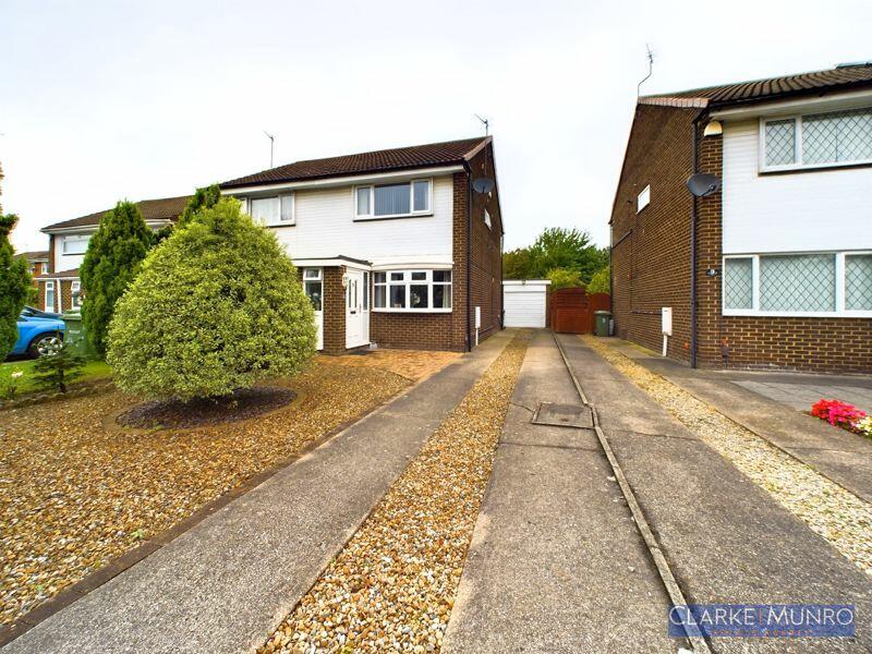 2 bedroom semidetached house for sale in Fulmar Road, Crooksbarn, TS20