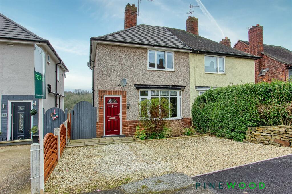 2 bedroom semidetached house for sale in Swaddale Avenue, Tapton, Chesterfield, Derbyshire S41