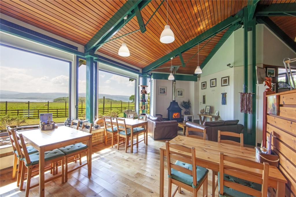 Mixed use property for sale in Ardnamurchan Tearoom, Cottage, and
