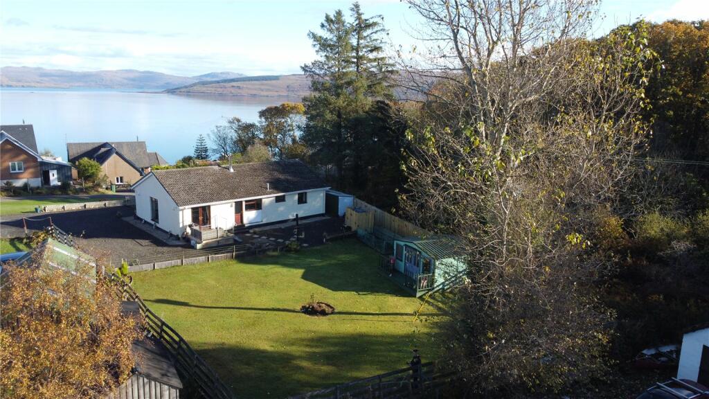 3 bedroom bungalow for sale in Ormsaig, Tobermory, Isle of Mull, Argyll