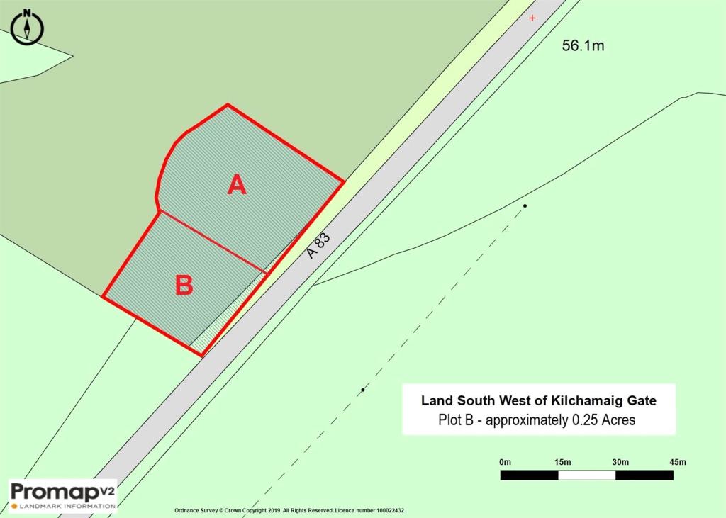 Plot for sale in Plot B, Land At Kilchamaig Gate, Whitehouse, Tarbert, PA29