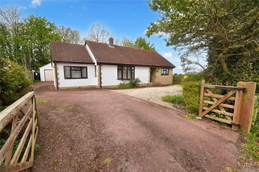 3 bedroom bungalow for sale in Chapel Road, Pawlett, Bridgwater, Somerset, TA6