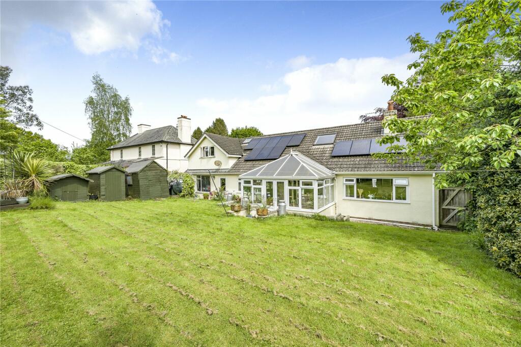 4 bedroom bungalow for sale in Kilmington, Axminster, Devon, EX13