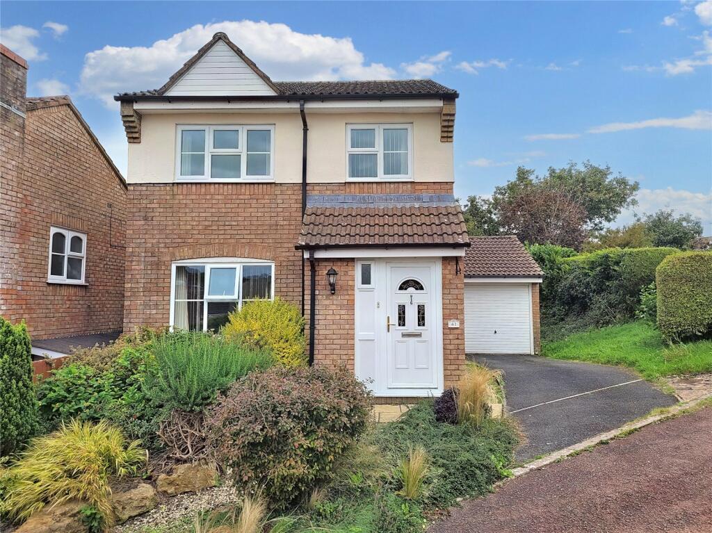 3 bedroom detached house for sale in Buttery Road, Honiton, Devon, EX14
