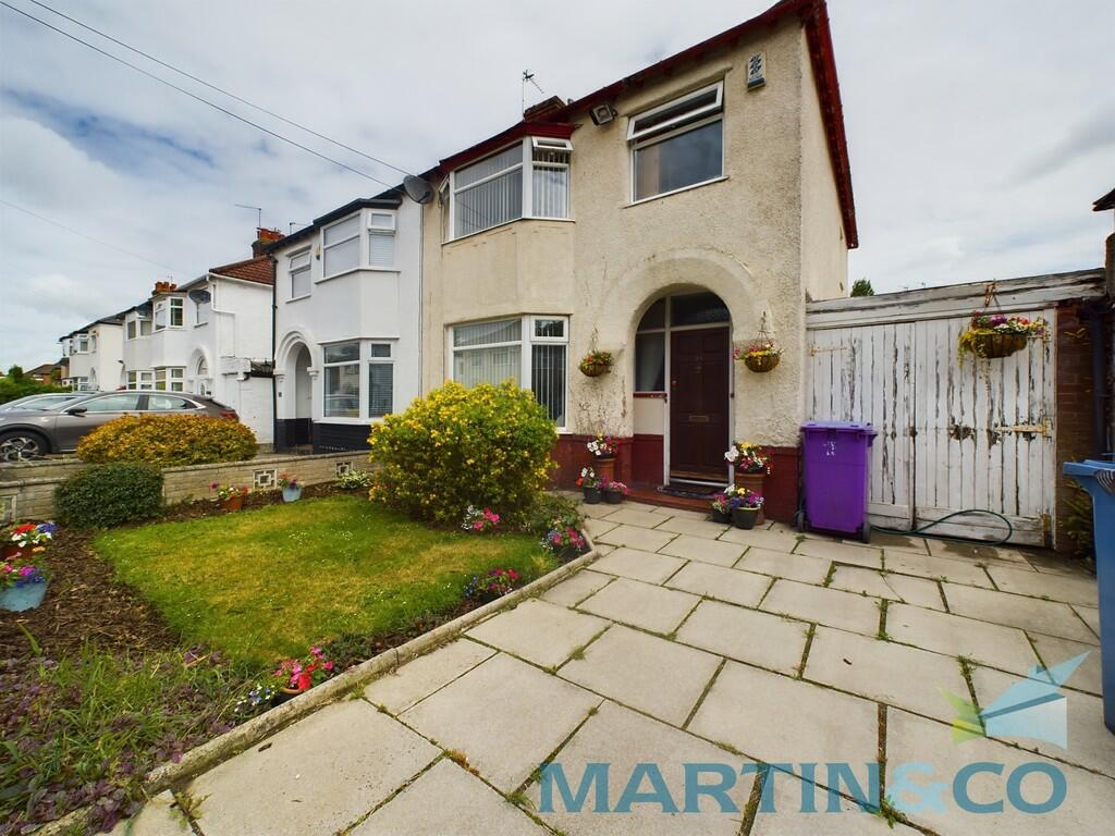 3 bedroom semidetached house for sale in Shirley Road, Liverpool, L19