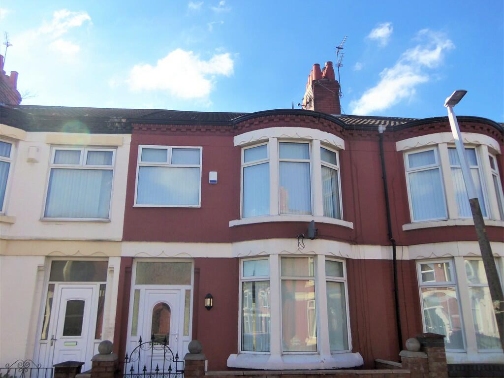 3 bedroom terraced house for rent in Knoclaid Road, Liverpool, Merseyside, L13