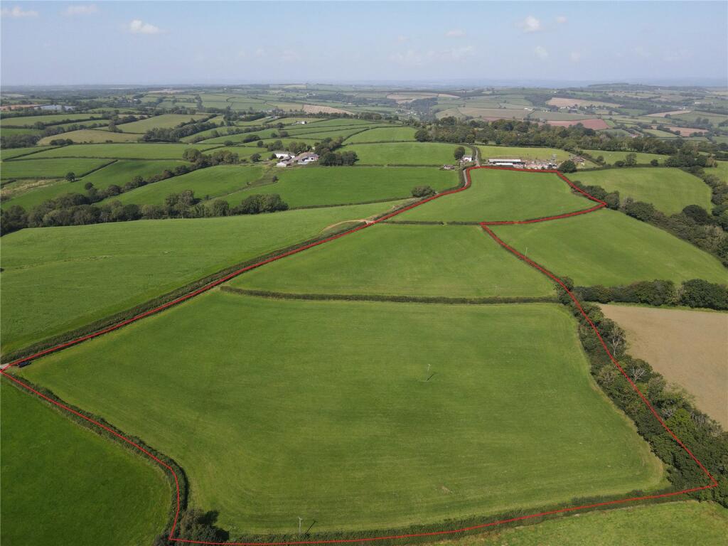 Land for sale in 20.55 Acres Land At Withleigh, Tiverton, Devon, EX16