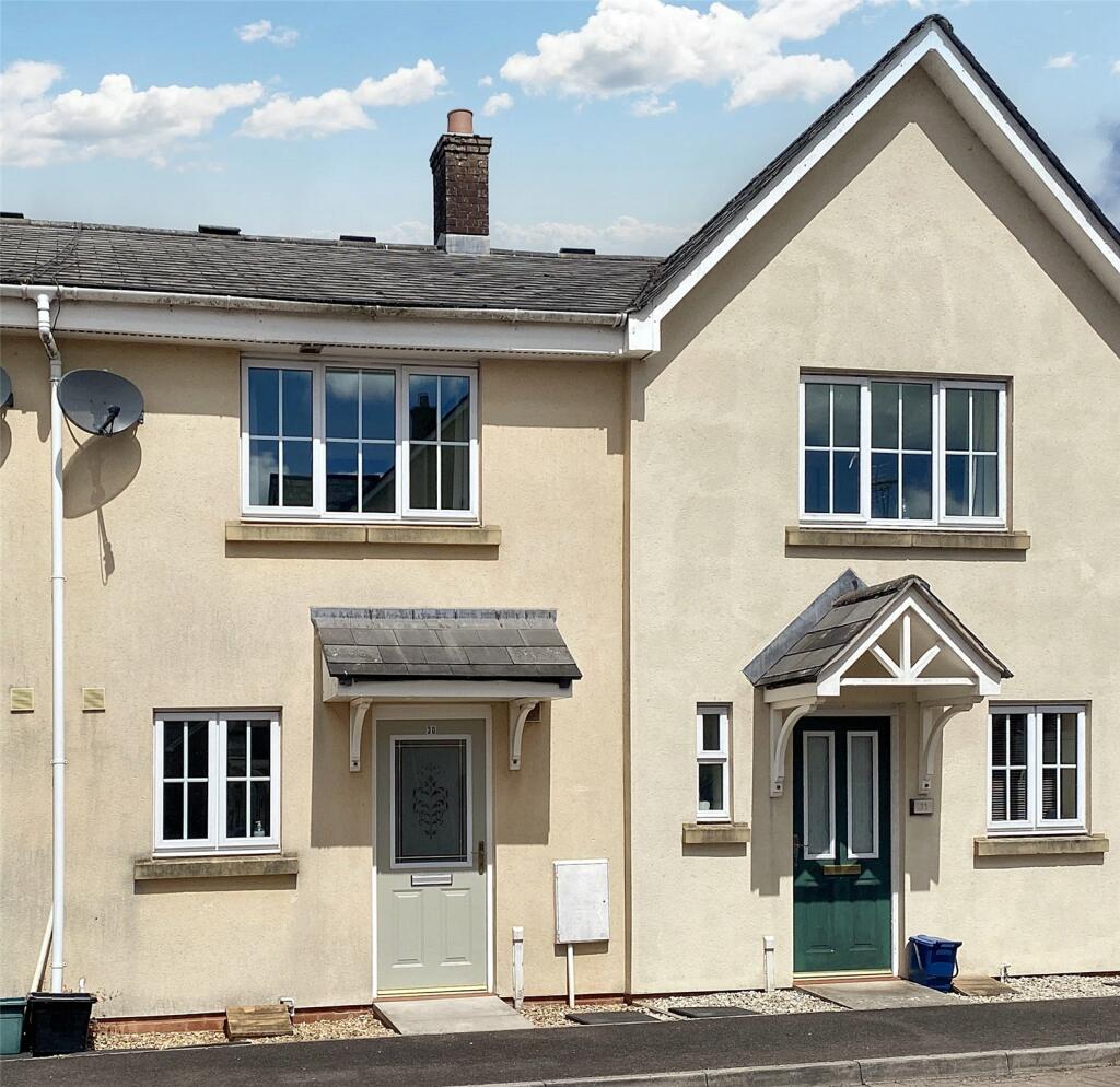 2 bedroom terraced house for sale in Waylands Road, Tiverton, Devon, EX16