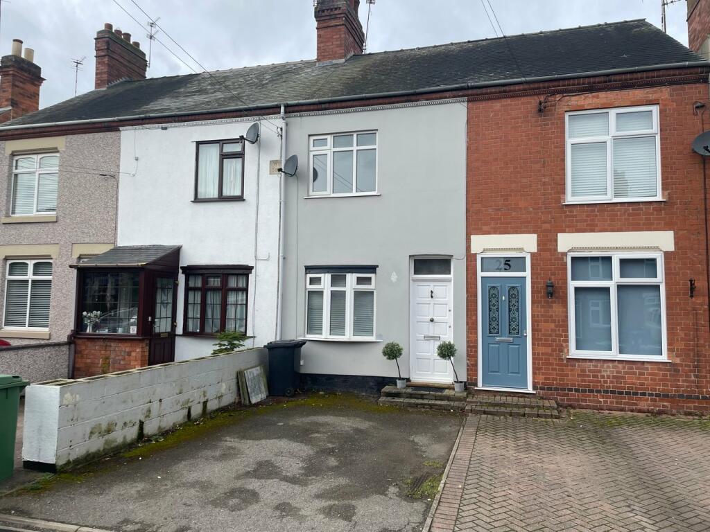 2 bedroom terraced house for sale in Leicester Road, Broughton Astley