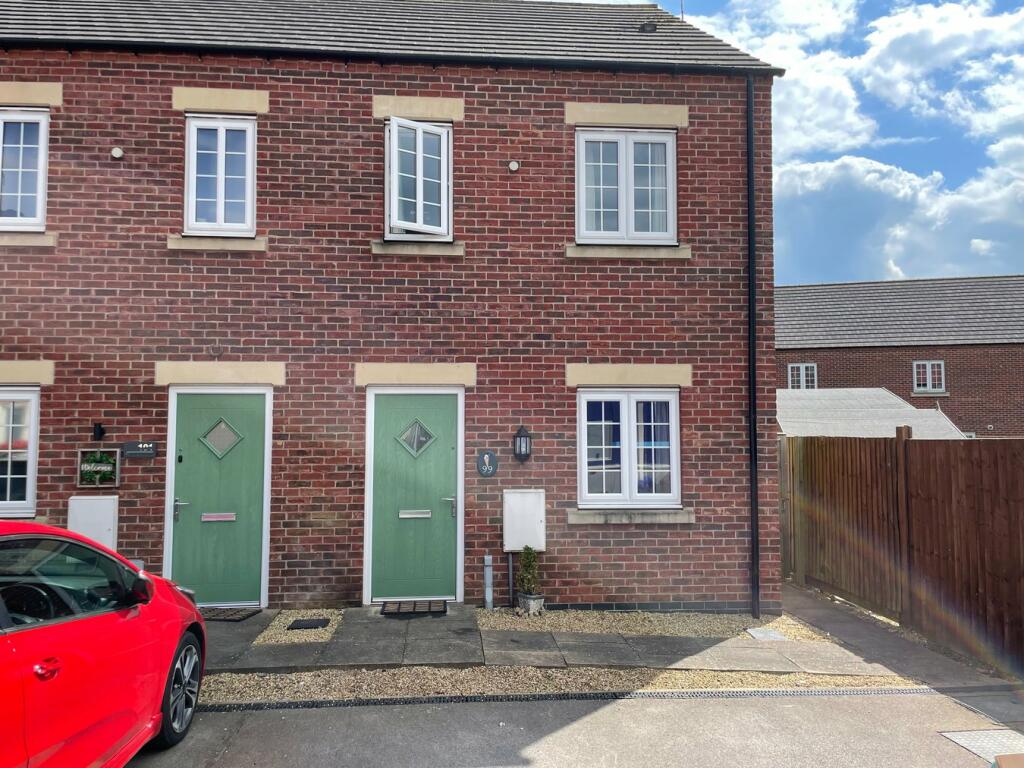 2 bedroom semidetached house for sale in Southfield Avenue, Sileby