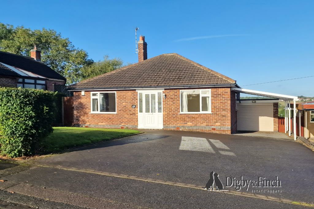 2 bedroom bungalow for sale in Top Road, Griffydam, Coalville, LE67