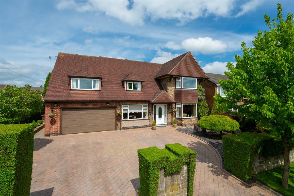 5 bedroom detached house for sale in Walclare, Stubley Lane, Dronfield