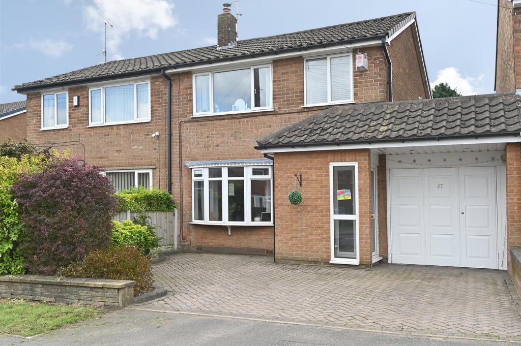 3 bedroom semidetached house for sale in Longcroft Road, Dronfield Woodhouse, Dronfield, S18