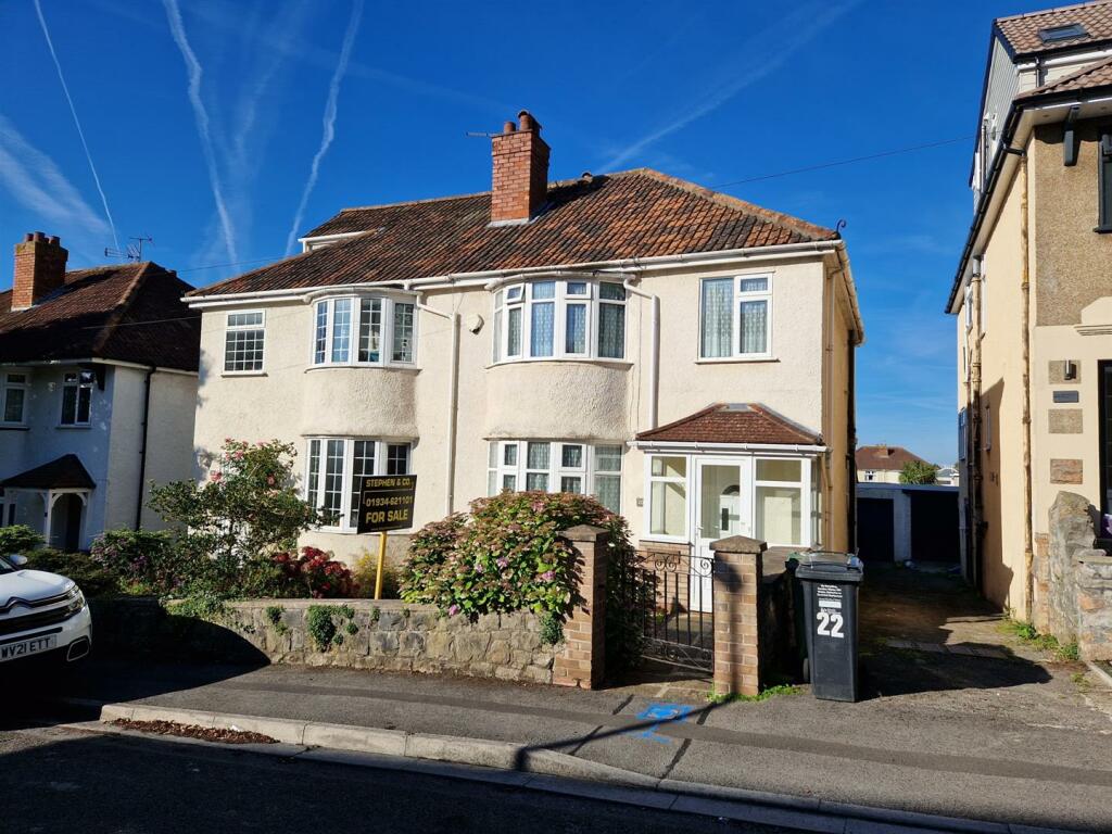 3 bedroom semidetached house for sale in Seabrook Road, WestonSuper