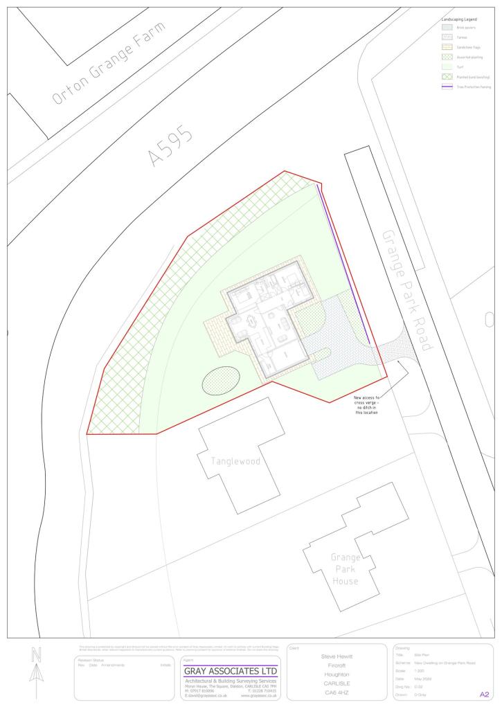 Plot for sale in Land at, Great Orton, Carlisle, CA5