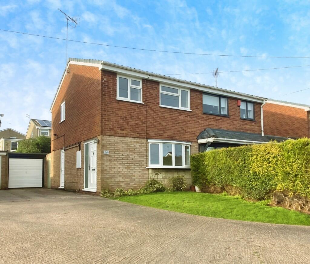 3 bedroom semidetached house for sale in Woodthorne Close, Rugeley
