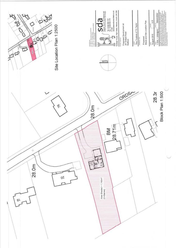 Land for sale in Ordsall Road, RETFORD, DN22