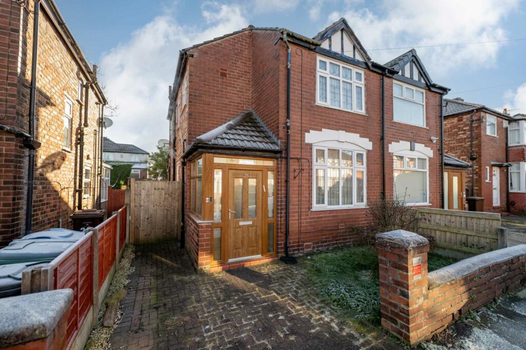 3 bedroom semidetached house for sale in Downham Crescent, Prestwich, M25