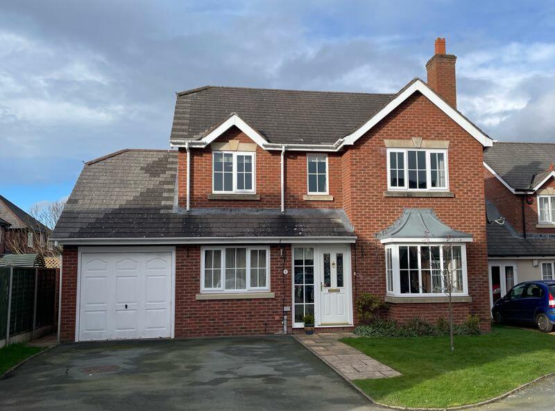 4 bedroom detached house for sale in Robert Jones Close, Baschurch