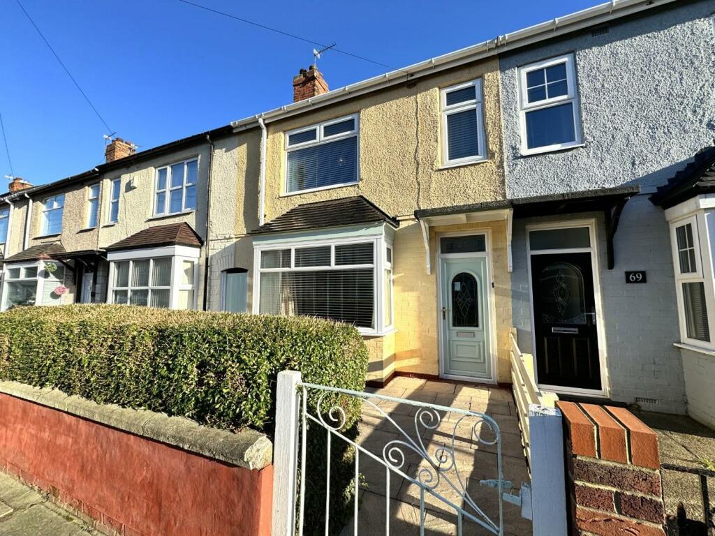 3 bedroom terraced house for sale in Ashgrove Avenue, Hartlepool, TS25