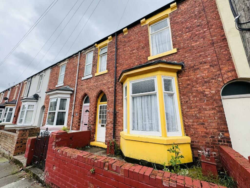 3 bedroom terraced house for sale in Wansbeck Gardens, Hartlepool, TS26