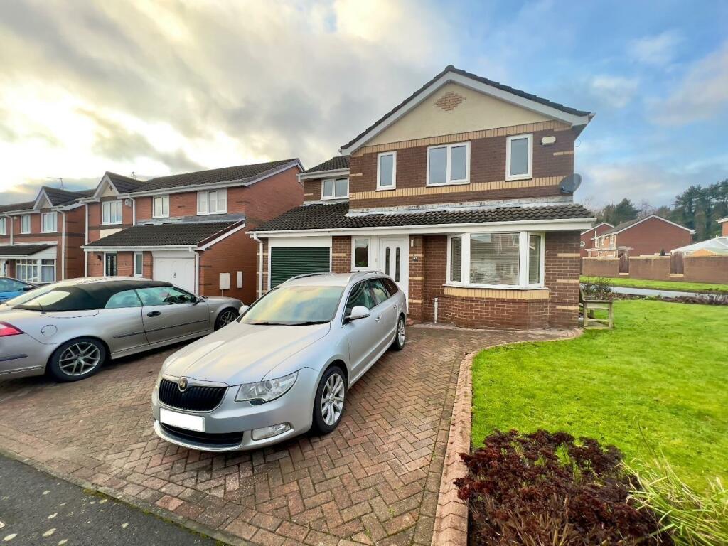 4 bedroom detached house for sale in Halliday Grove, Langley Moor