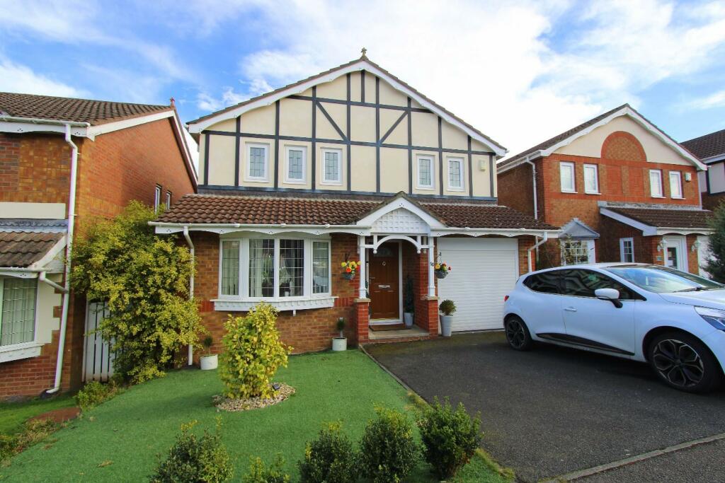 4 bedroom detached house for sale in Hedley Court, Bearpark, Durham, DH7