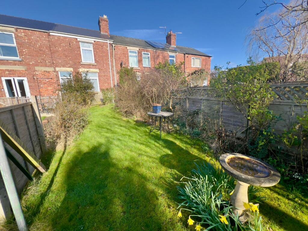 2 bedroom terraced house for sale in Hill View, Broompark, Durham, DH7