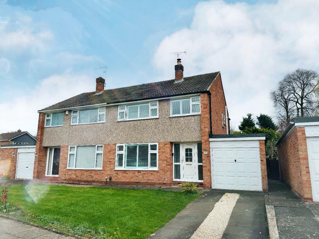 3 bedroom semidetached house for sale in Drive, Darlington, DL3