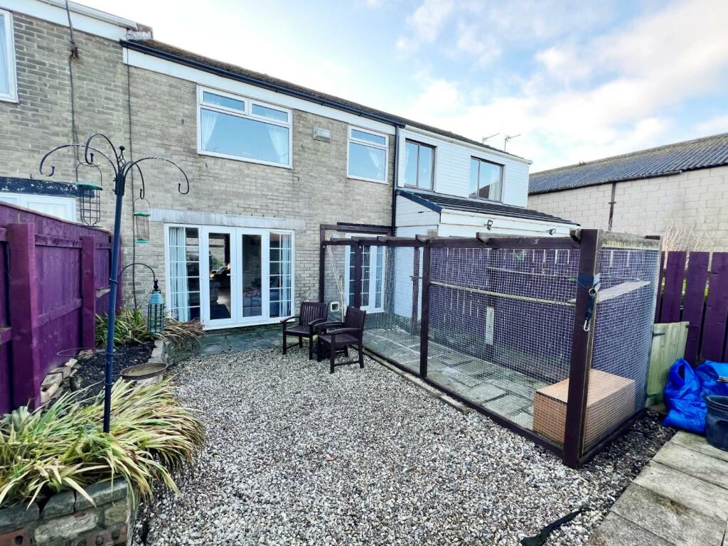 3 bedroom terraced house for sale in St. Johns Court, Kirk Merrington, Spennymoor, DL16
