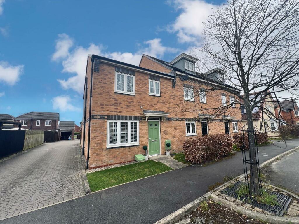 3 bedroom end of terrace house for sale in Abbey Green, Spennymoor, DL16
