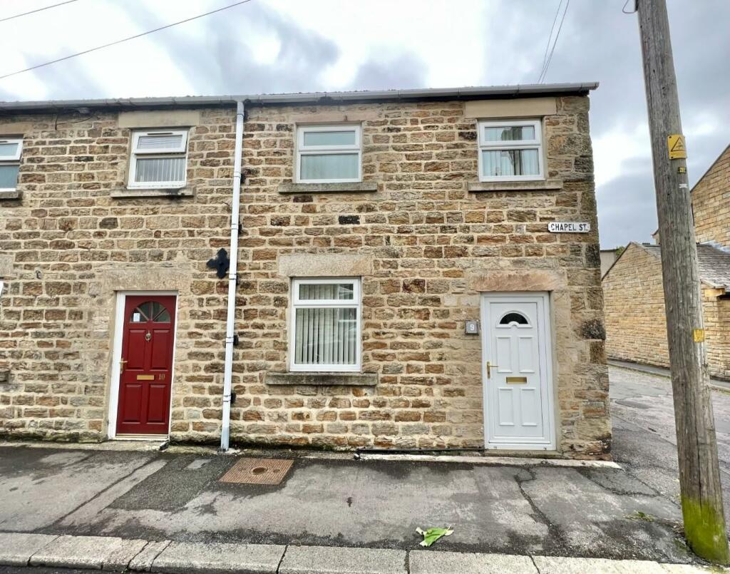 1 bedroom end of terrace house for sale in Chapel Street, Stanhope