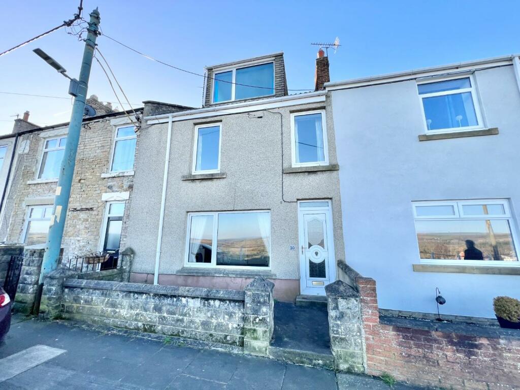 3 bedroom terraced house for sale in Wear View, Hunwick, Crook, DL15
