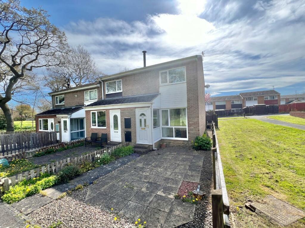 2 bedroom end of terrace house for sale in Heather Lane, Crook, DL15