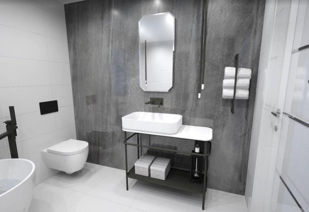 Porcelanosa,Hesler Homes,Bathroom
