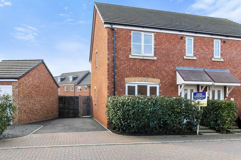 3 bedroom semi-detached house for sale in Oswald Drive, Longford, Gloucester, Gloucestershire, GL2