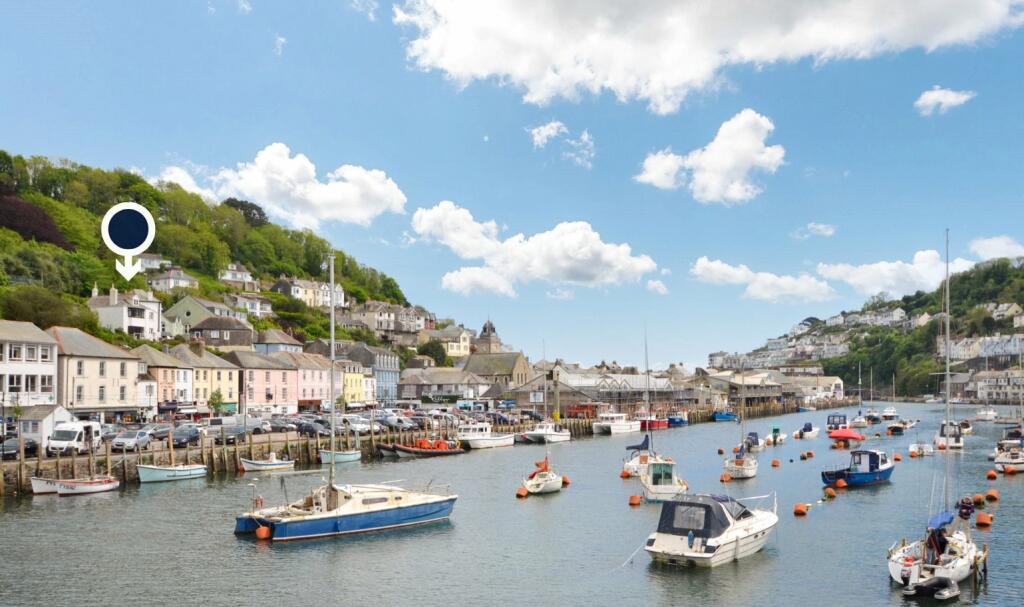 2 bedroom link detached house for sale in Shutta Road, Looe, Cornwall, PL13