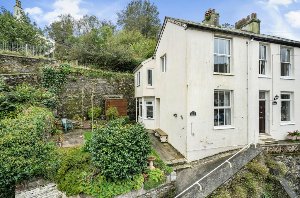 2 bedroom end of terrace house for sale in Hannafore Lane, Looe ...